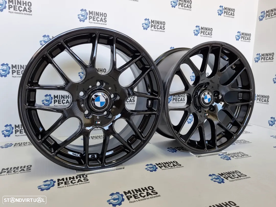 Jantes Look BMW M3 CSL em 19 Preto Brilho - 2