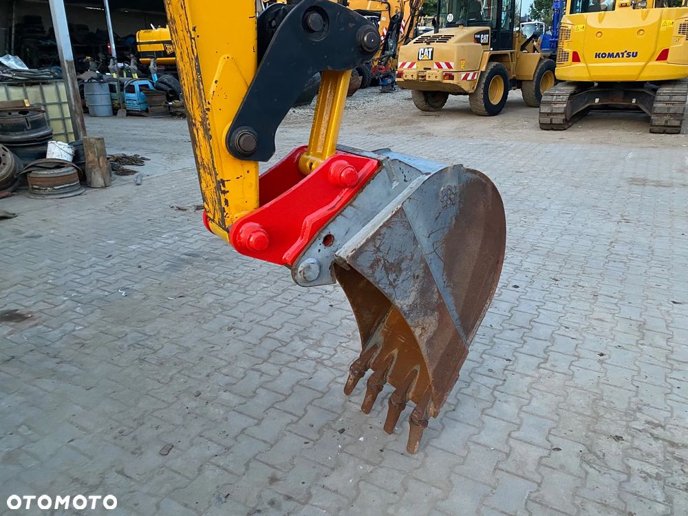 JCB 8085 ZTS, 2 ŁYŻKI, KRÓTKI TYŁ, Z NIEMIEC, WSZYSTKIE LINIE HYDRAULICZNE, - 21