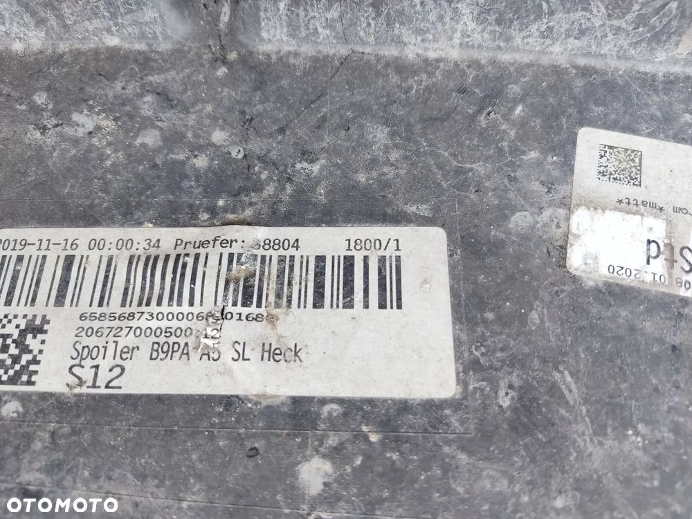 DOKŁADKA DYFUZOR ZDERZAKA AUDI A5 S-LINE 206728200560 - 7