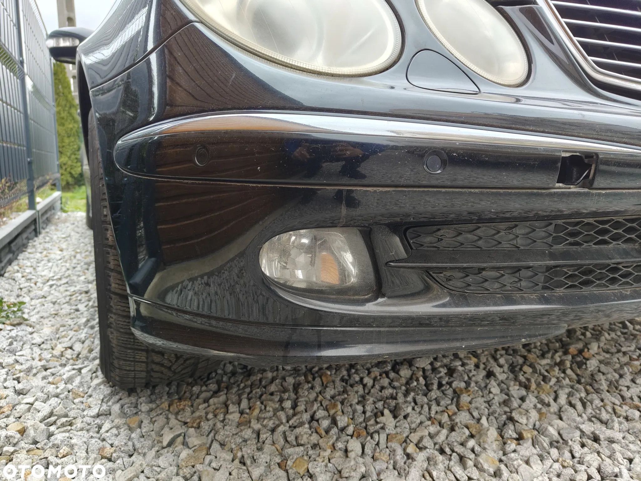 MERCEDES W211 ZDERZAK Przedni Przód xenon pdc avantgarde 197 - 3