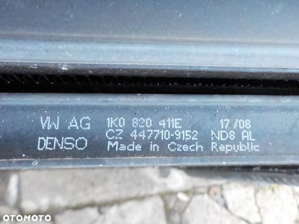 SKODA OCTAVIA II 1.8 TSI KOMPLET CHŁODNIC WENTYLATORY - 6