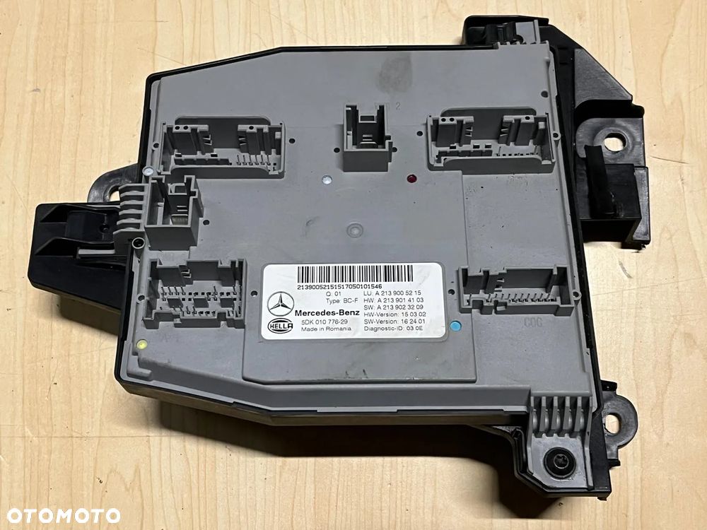 Moduł BCU A2139005215 Mercedes E Klasa W213 - 1