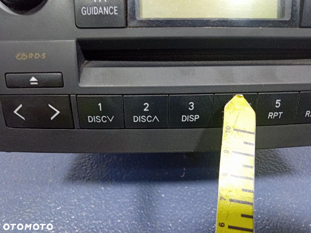 TOYOTA COROLLA VERSO I 01- RADIO CD FABRYCZNE 86120-13060-B0 - 9
