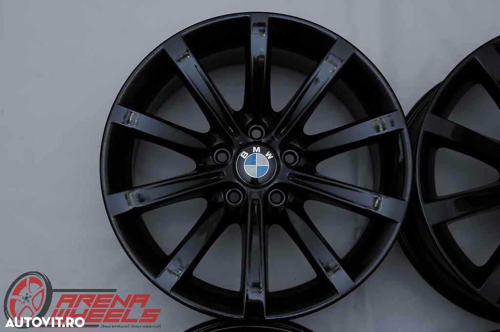 Jante Noi 18 inch Originale BMW Seria 5 F10 F11 F12 F13 F06 R18 Negru - 2