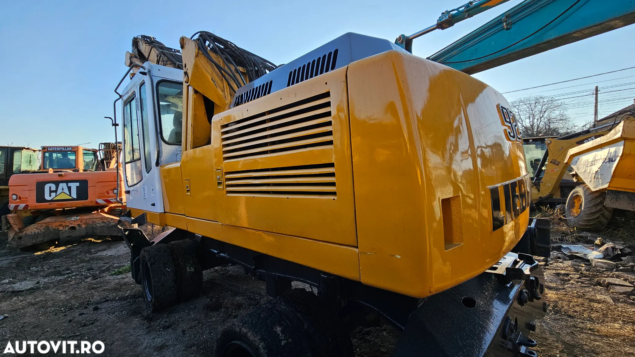 Liebherr A 924 C Excavator pe roti - 3