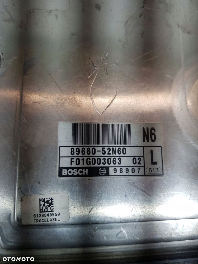 komputer sterownik silnika 89661-52l40 toyota urban cruiser 1.4 d4d - 3