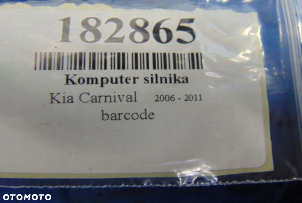 KIA CARNIVAL II KOMPUTER SILNIKA 39104-4X910 - 6