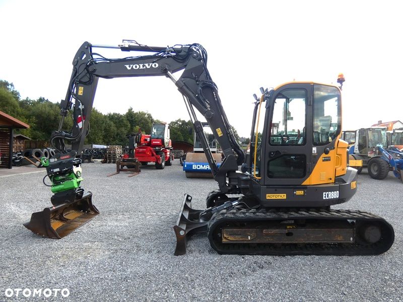 Volvo ECR88D ROTOTILT OILQUICK / Z Niemiec / 5262mtg / - 6