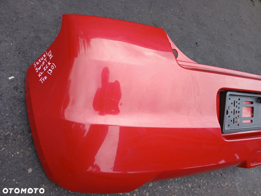 Suzuki Swift 2008 rok 3D zderzak tylny kod lakieru ZCK - 2