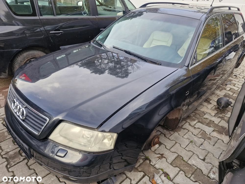 Audi A6 C 5 (kombi) pojazd na części: maska, zderzak, drzwi, szyby, lusterka, chłodnica .. - 1