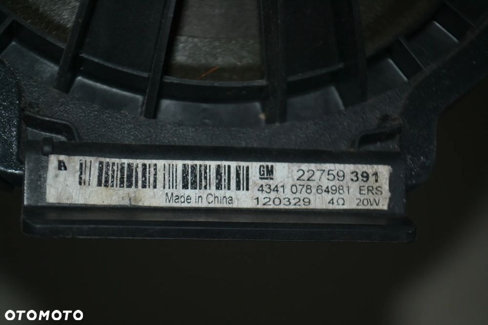 OPEL INSIGNIA A ASTRA J GŁOŚNIK DRZWI TYŁ TYLNY ORYGINAŁ 22759391 - 3