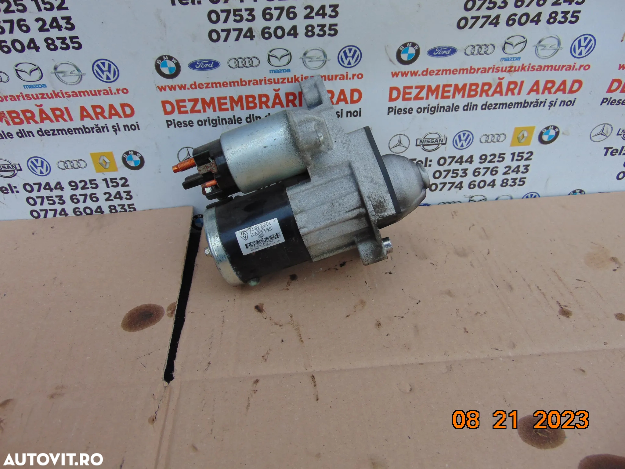 Electromotor dacia Sandero 0.9 logan MCV Duster Dokker Clio 4 captur scenic kadjar - 6