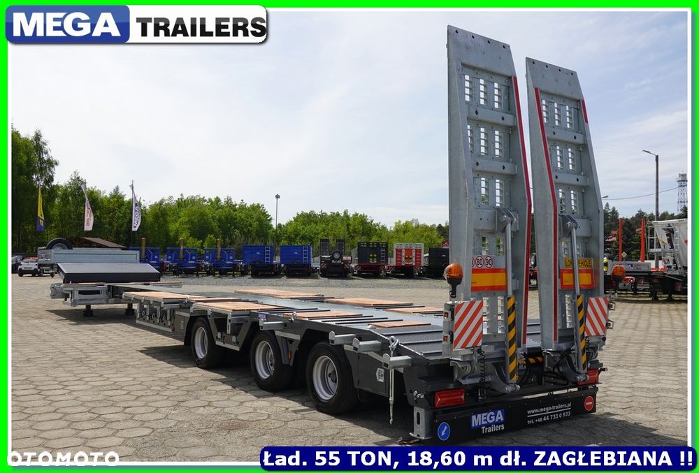 Inny LAWETA DMC 54 T, rozciągana 18,6 m, PTO, najazdy HYDRULICZNE !!! - 2