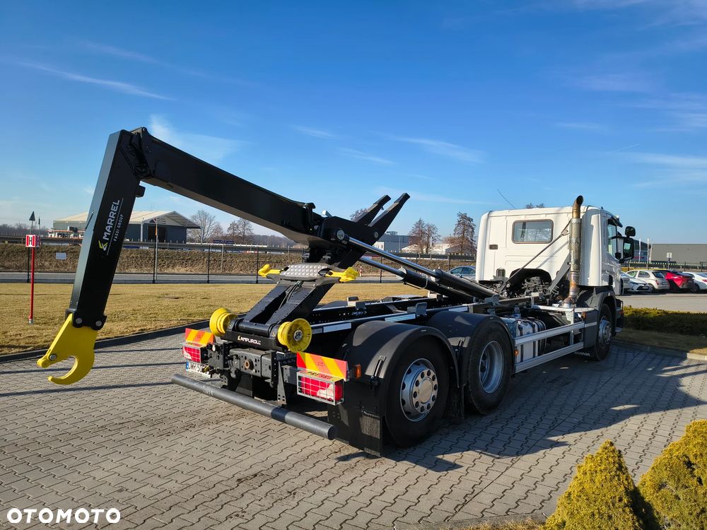 Scania P410 6x2-4 NOWY Hakowiec 20 ton MARREL (gwarancja 24 msc) - 7