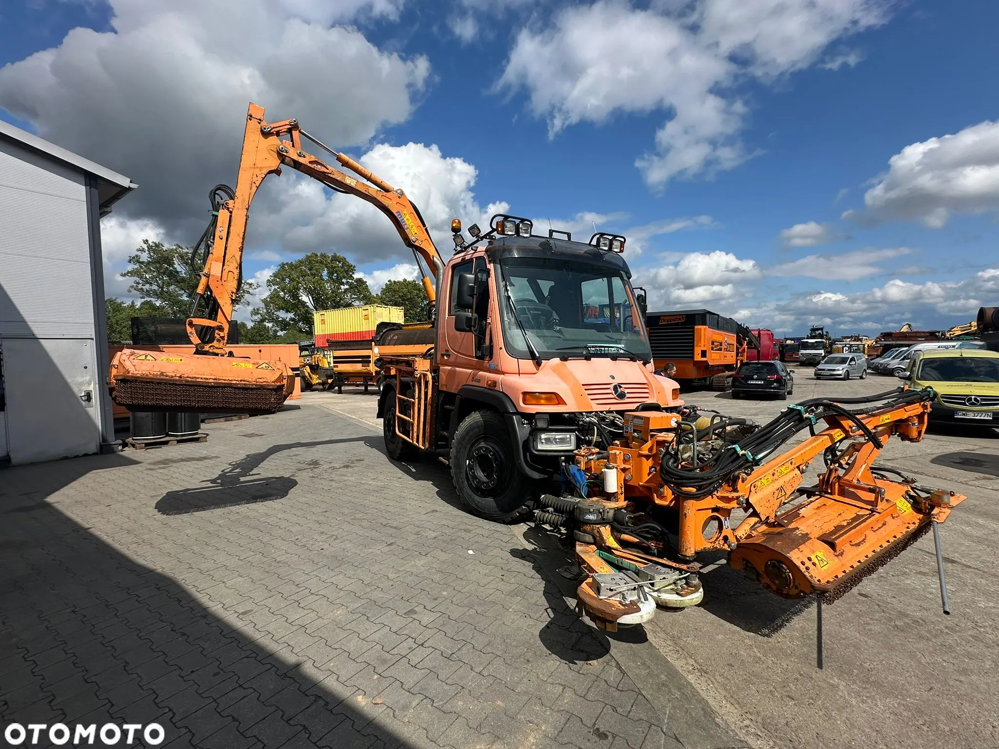 Mercedes-Benz Unimog 405/12 kosiarka, 2008rok, 4x4, 238KM, Mulag - 2