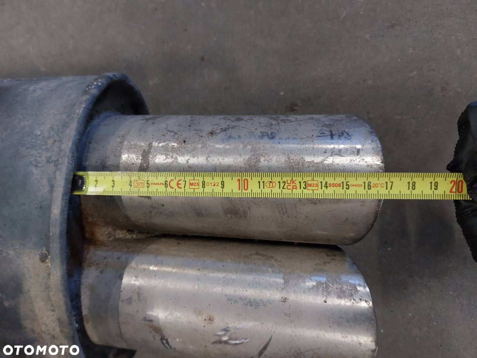 TŁUMIK WYDECH KOŃCOWY + KATALIZATOR PUSTY BMW E46 320D 2.0 D 2246926 - 10