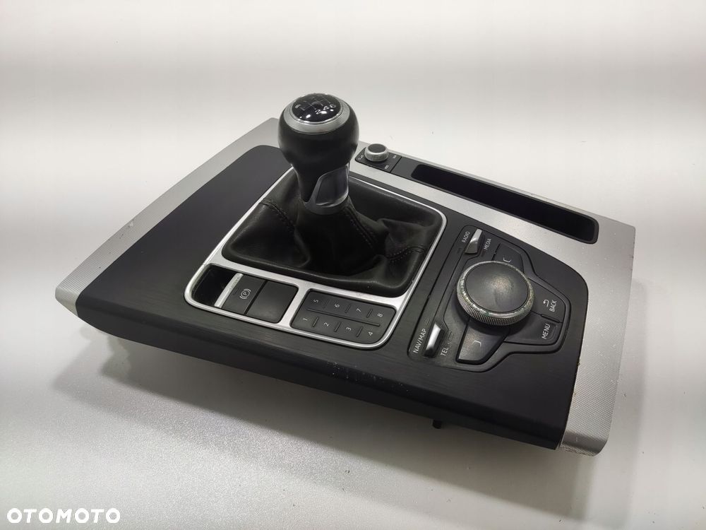 wybierak biegów ramka panel mmi tunelu środkowego audi q5 ii 80a 2016-2020 - 8