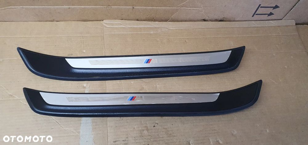 Listwa listwy nakładki progowe lewa prawa przód M-pakiet BMW X1 E84 7318567 - 1
