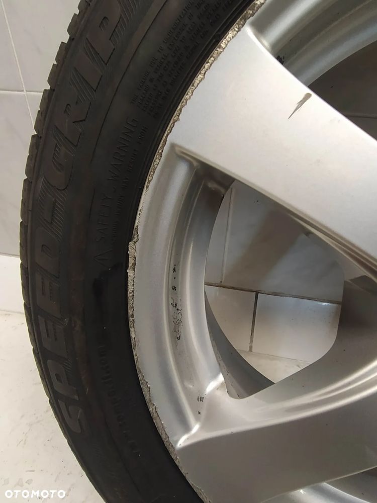 ALFA ROMEO AUDI SEAT SKODA VW 7X16 ORYGINALNE FELGI DEZENT ALUMINIOWE R16 ET40 5X112 OPONY SEMPERIT 205/55 KOŁA - 16