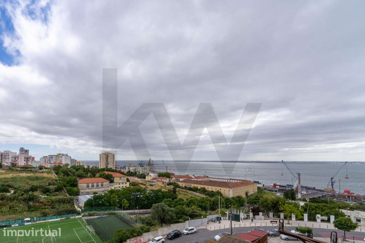 Apartamento T2 Penha de França | Vista Rio, Varanda e Open Space - Grande imagem: 3/25