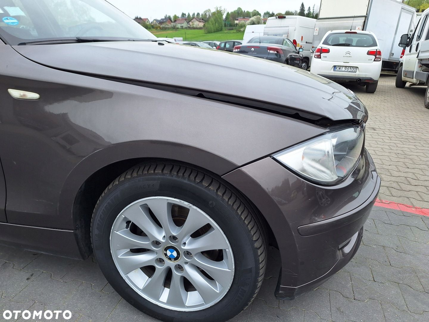 BMW 1 I E81 E82 E87 E88 LCI A17 A17/8 HAVANNA METALLIC BŁOTNIK PRZÓD PRAWY - 3