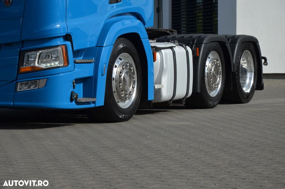 Scania R 500 / 6x2/4 PUSHER / FULL AIR / SKÓRA / LED / ACC / NAVI / ALUSY / 7236 - 9