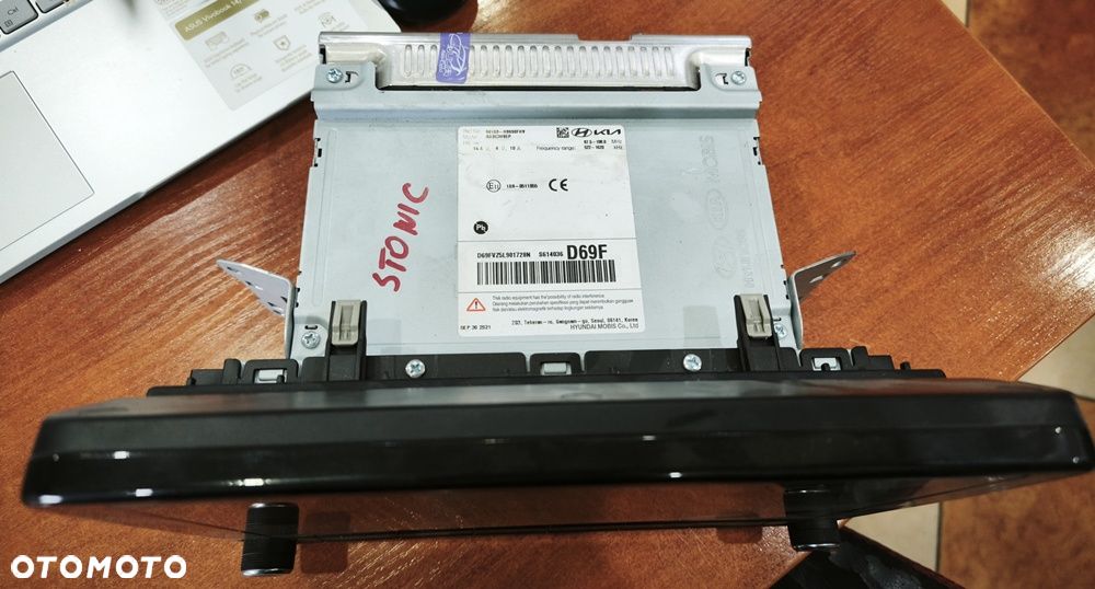 KIA STONIC I 22r RADIO NAWIGACJA NAVI 96160-H0690FHV - 2