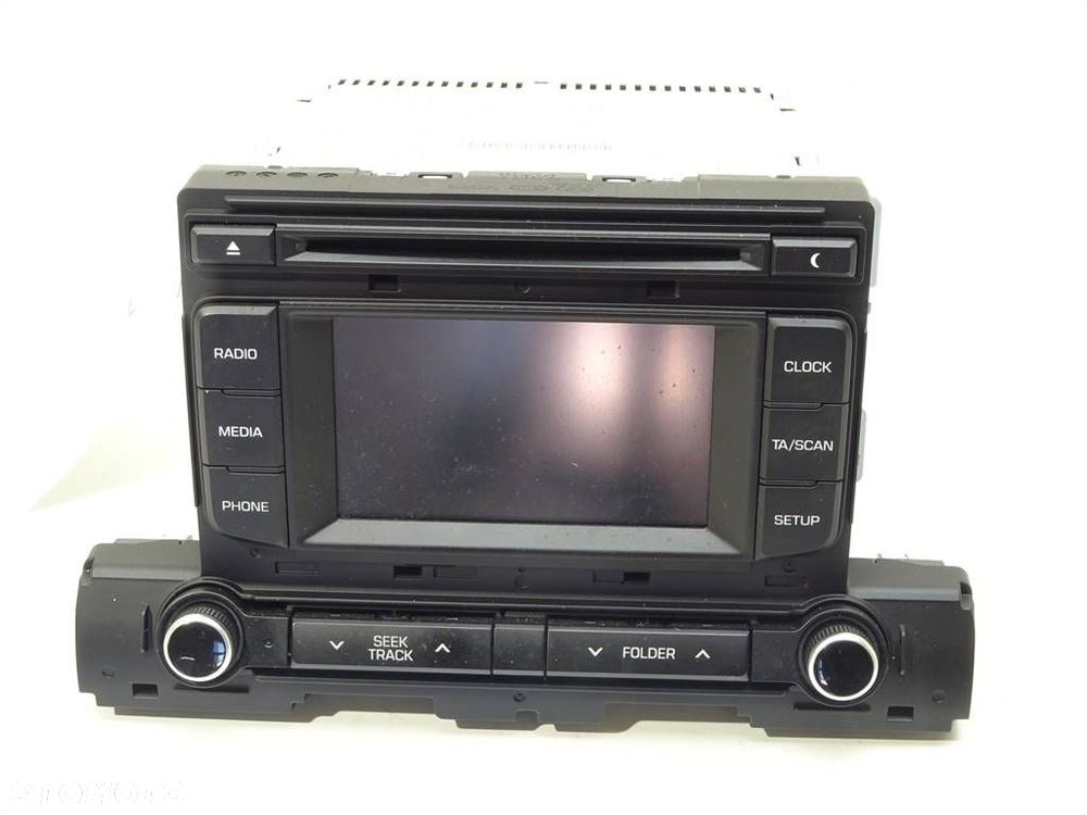 RADIO  HYUNDAI ELANTRA VI sedan (AD, ADA) 2015 - 2022 1.6 94 kW [128 KM] benzyna 2016 - 2022 - 1
