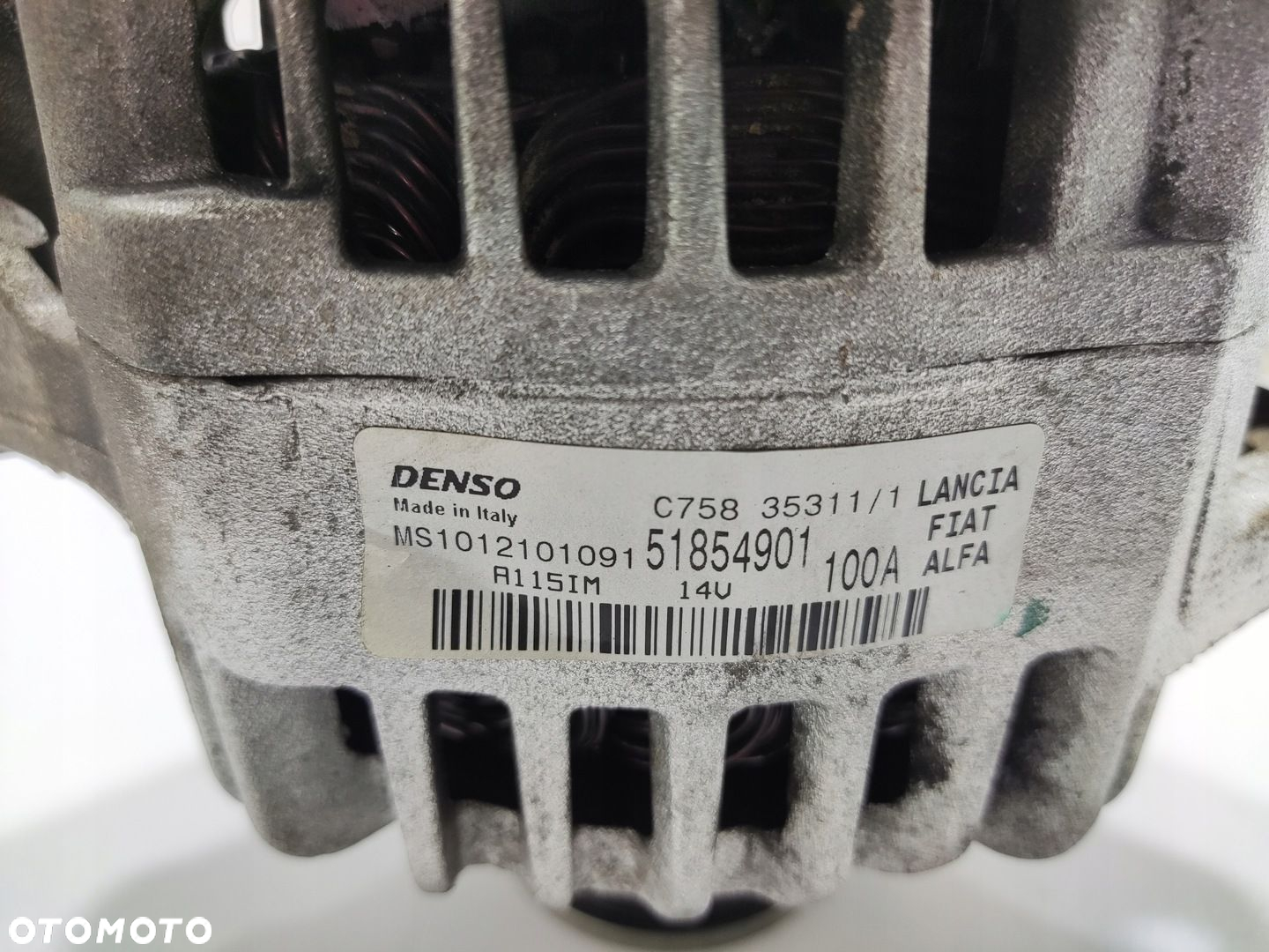 ALTERNATOR OPEL COMBO D FIAT DOBLO II 1.6 M-JET 2010-2019 51854901 - 7