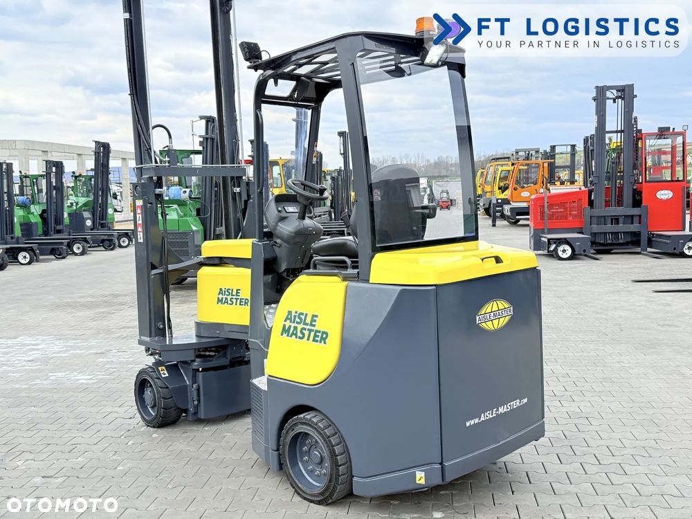 Combilift WÓZEK PRZEGUBOWY | AISLE MASTER 20SHE | ELEKTRYCZNY | TRIPLEX 8500MM | PRZESUW BOCZNY | WOLNY SKOK | JEDYNIE 288 MTH | STAN IDEALNY | Szeroka oferta wózków czterokierunkowych i bocznych, dopasowanych do różnorodnych potrzeb i zastosowań - 36