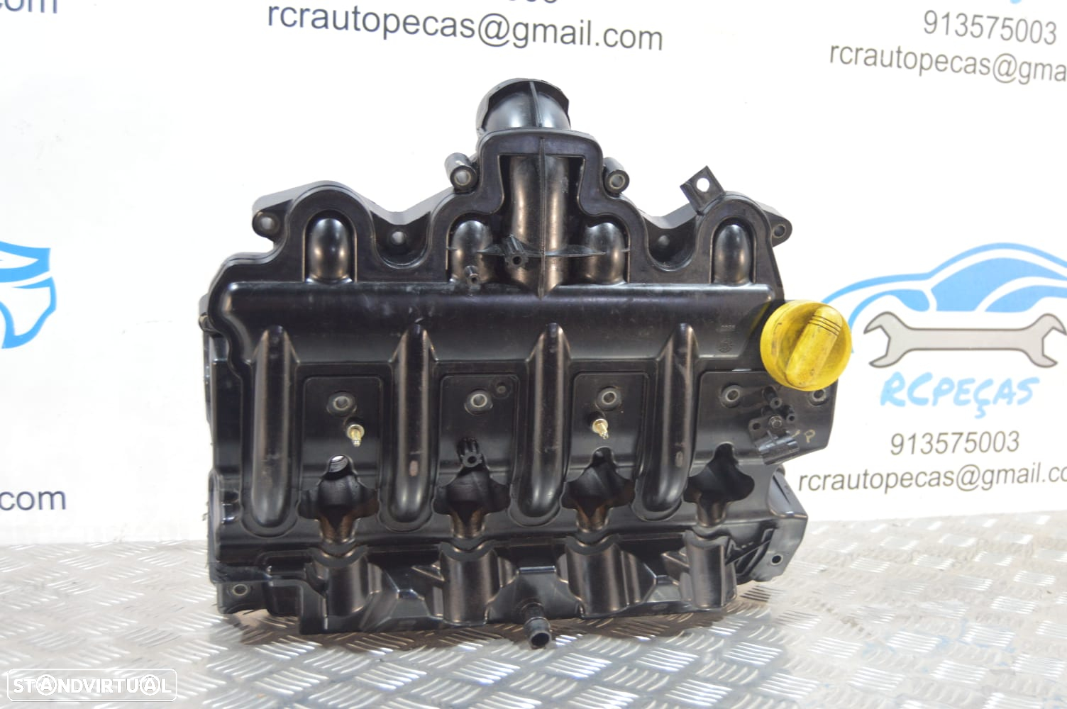 TAMPO TAMPA VALVULAS MOTOR COLETOR ADMISSÃO RENAULT 8200482514 8200277372 G9U650 RENAULT MASTER III 3 MK3 FD HD 2.5 DCI 120CV G9U650 TRAFIC NISSAN INTERSTAR PRIMASTAR OPEL VIVARO MOVANO - 4