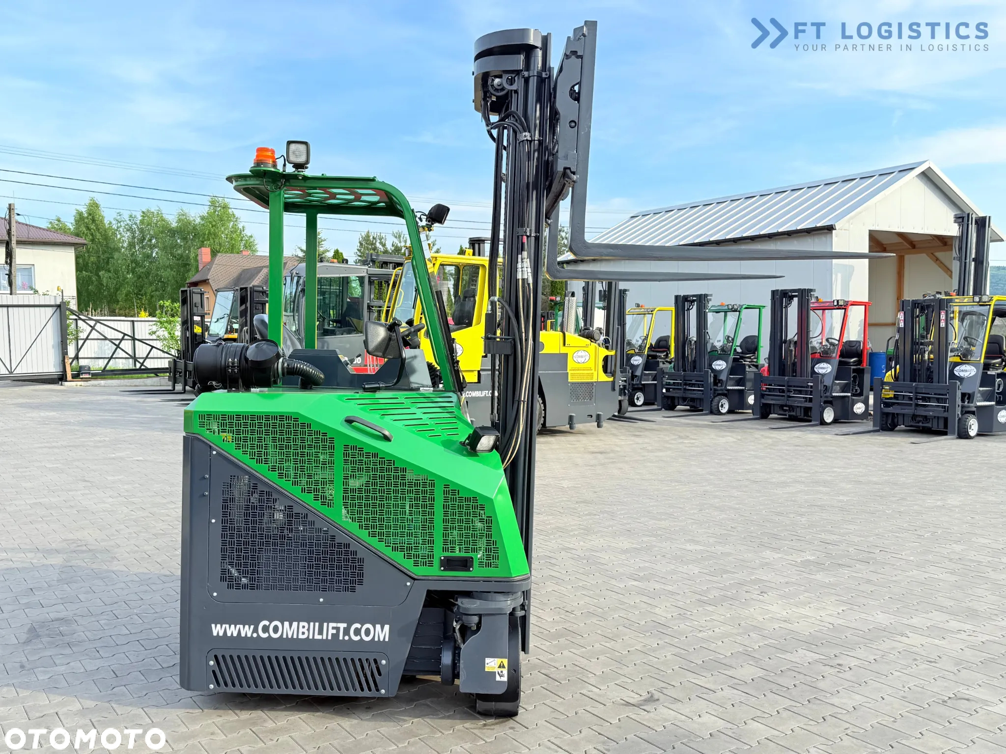 Combilift C3000CB / GAZ / TRIPLEX - 6500MM / WOLNY SKOK / POZYCJONER / PRZESUW BOCZNY / STAN IDEALNY - 21