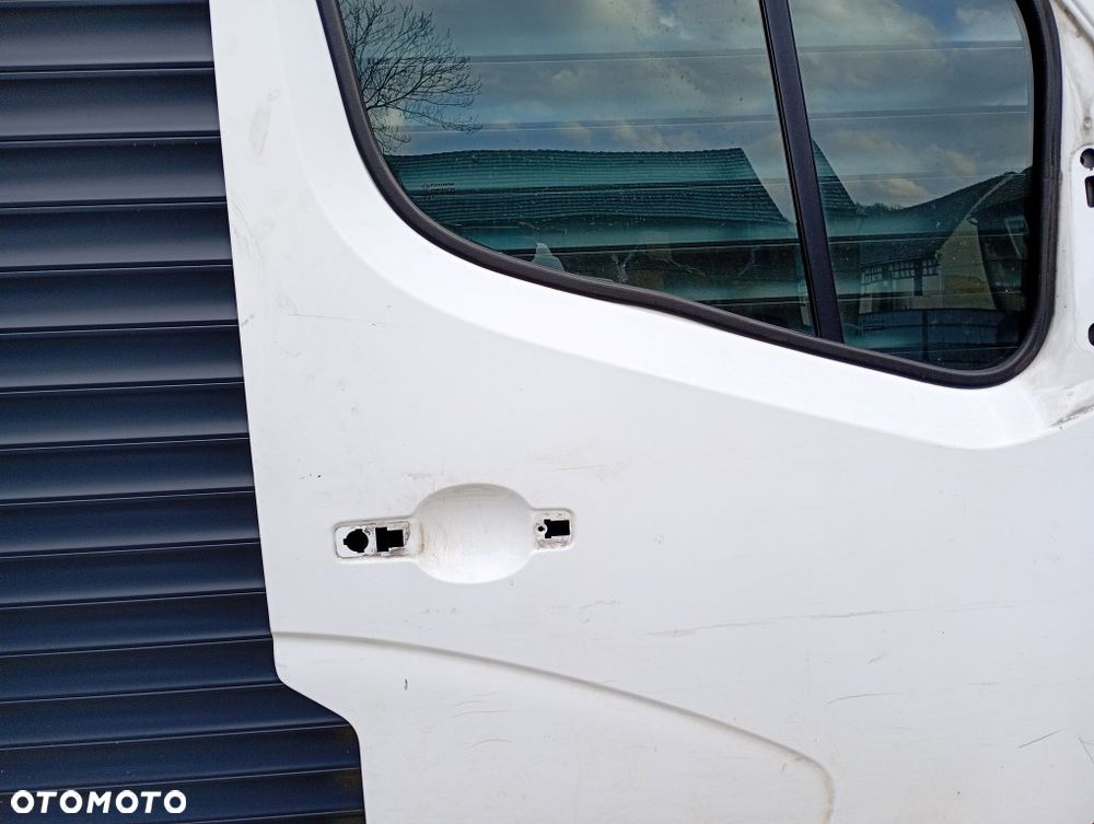drzwi przednie prawe przód movano b nv400 master III 2010-2019 białe - 3