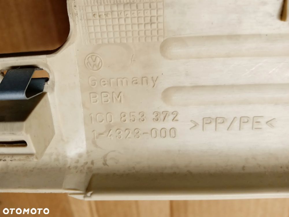 Nakładka osłona progu prawa VW New Beetle 1C0853372 - 6