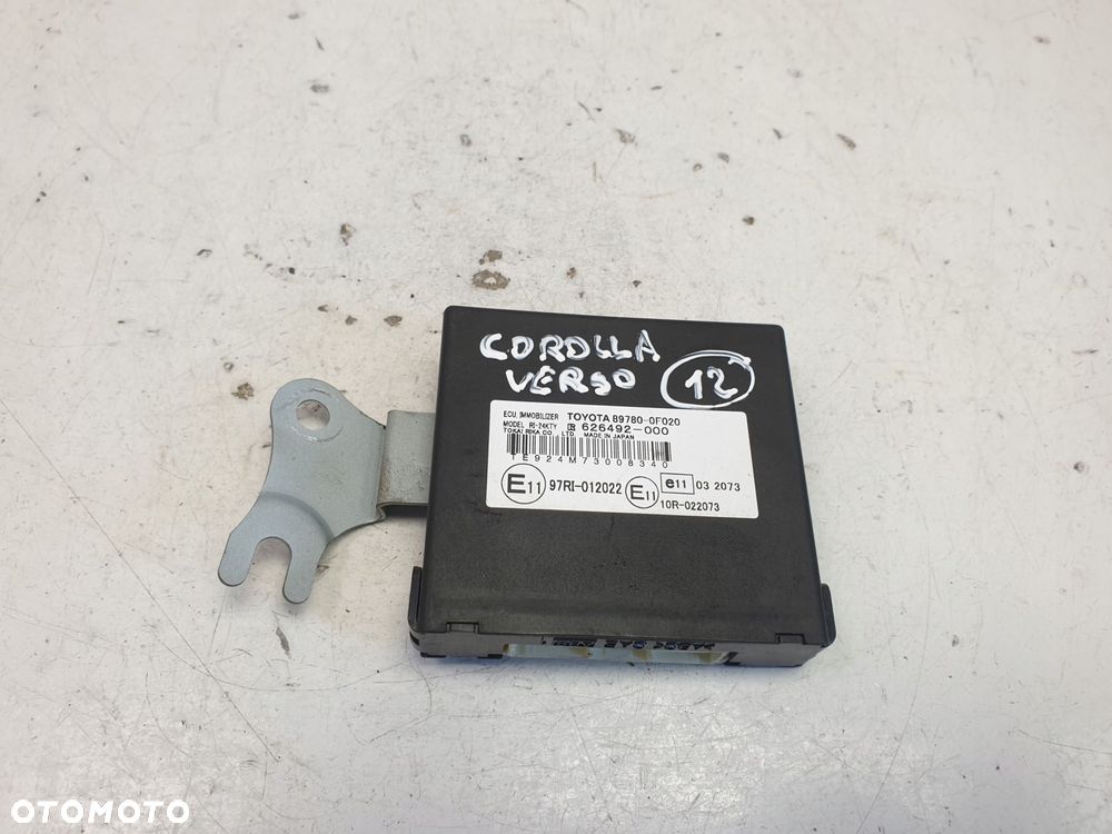 Corolla Verso II MODUŁ IMMOBILIZERA IMMO - 1