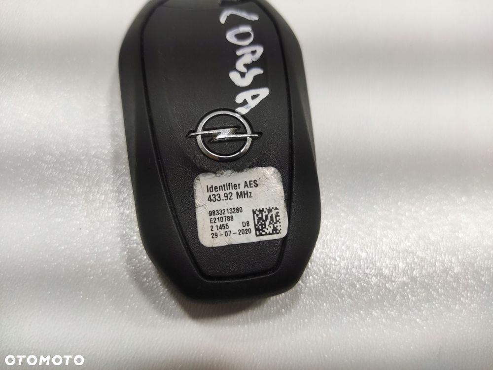 kluczyk pilot obudowa opel corsa e-corsa f 9833213280 2019-2024 - 6