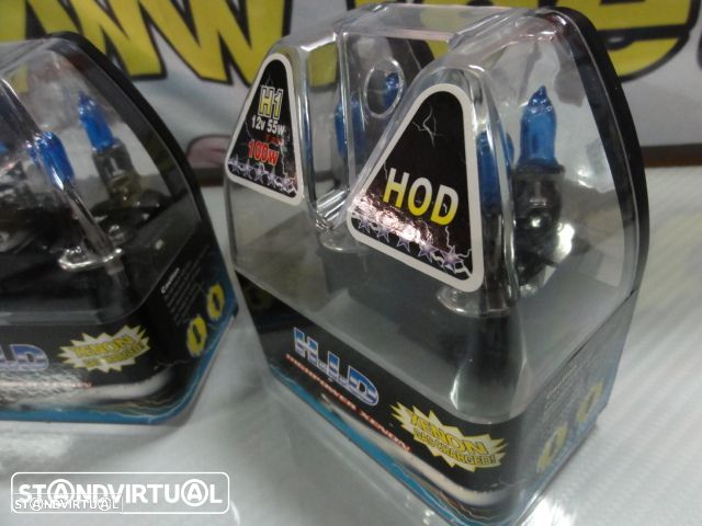 Farois frontais com luz branca 5000k para Honda civic 92-95 JDM Fundo preto - 19