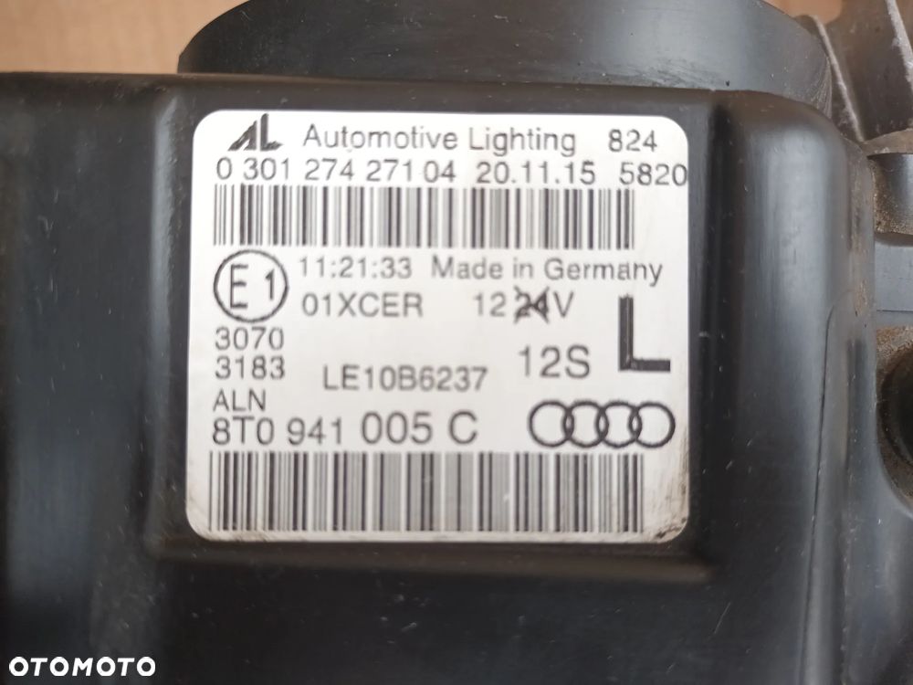 AUDI A5 8T LIFT S - LINE kompletny przód zderzak maska BEZ MALOWANIA LY9T - 15