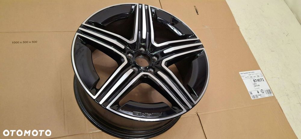 felga aluminiowa mercedes glc 254 amg 8.5x20 et34.5 a2544010600 - 1