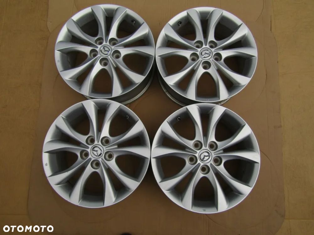 4x Felgi 17 Mazda 3 5 6 Premacy / 7j 5x114,3 ET52,5 + czujniki TPMS