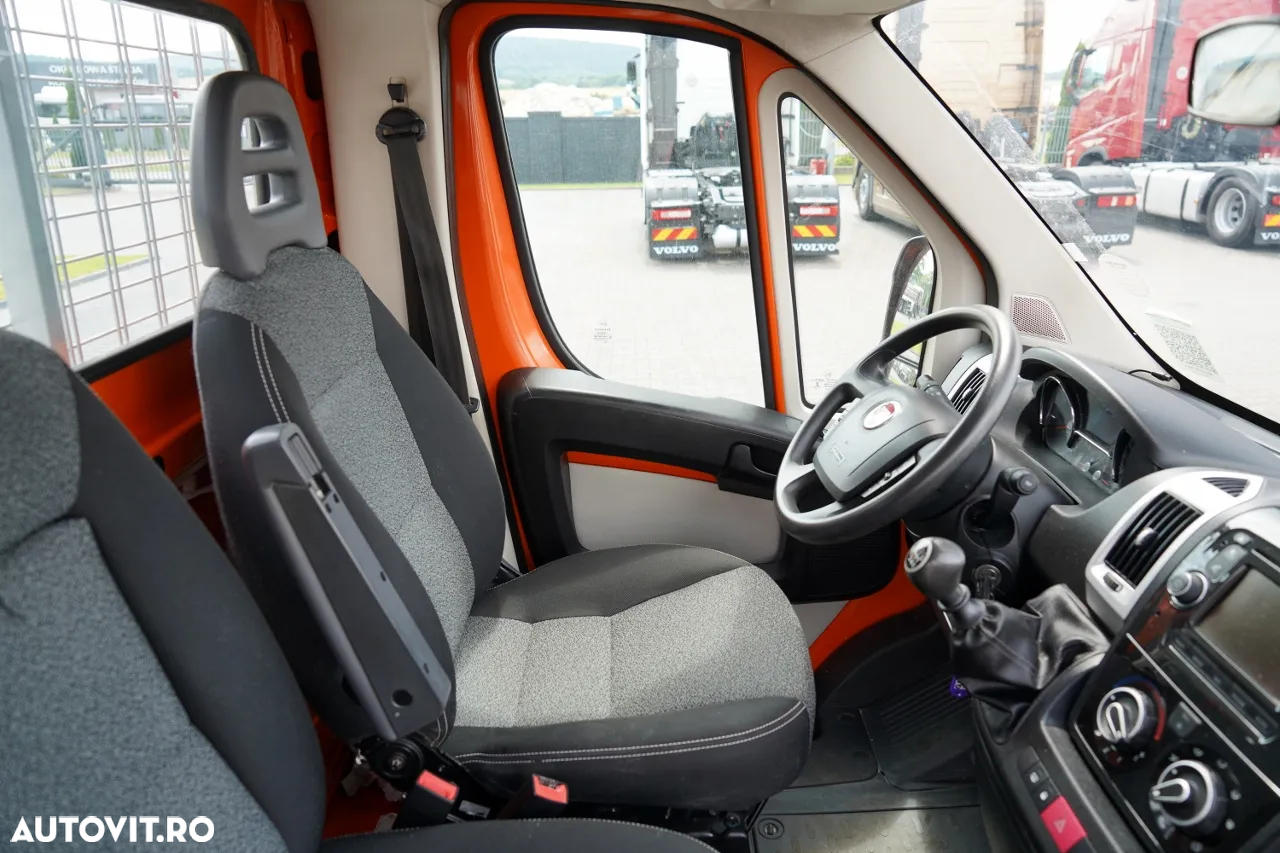 Fiat DUCATO / 2.3D / CAMION BASCULANTE ALUMINIU 3.2M / AER CONDIȚIONAT / KM 70.000 KM - 27
