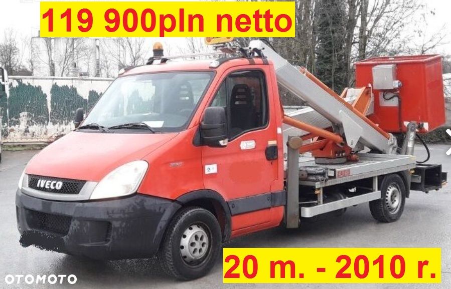 Nissan Cabstar NT400 podnośnik koszowy 25 m 24 m 22 m 21 m 20 m 18 m 17 m - 25