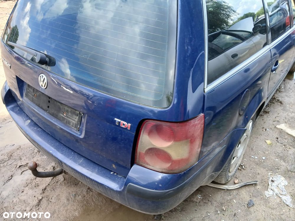 vw passat b5 FL LA5E maska zderzak lampa grill błotnik drzwi zbiornik paliwa szyba lusterko - 4