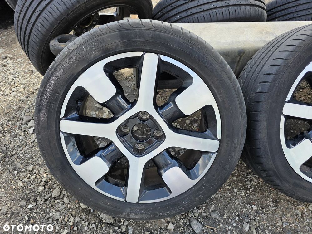 KOŁA FELGI ALUFELGI 4X108 205 50 R17 ET19 PSA PEUGEOT CITROEN - 5