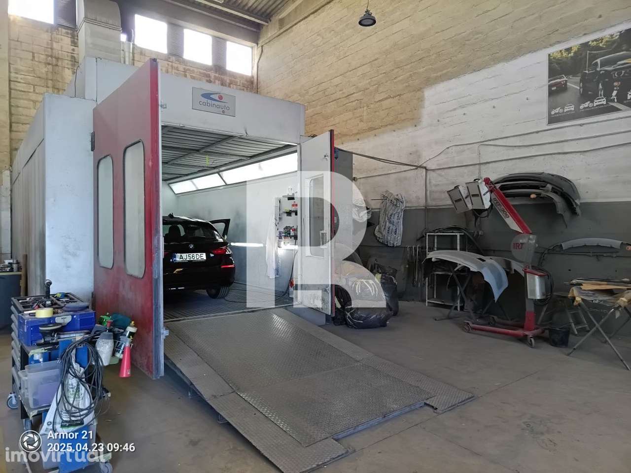 Oficina de pintura para Trespasse c/ arrendamento na Abrunheira, Sintr - Grande imagem: 3/26