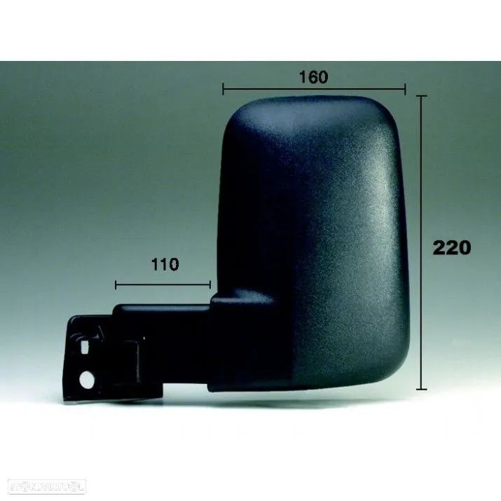 Espelhos Espelho Retrovisor Ford Transit 1986 a 1991 NOVO - 1