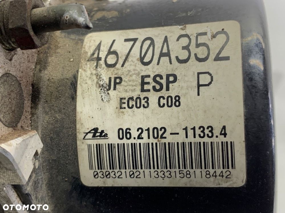 POMPA ABS  MITSUBISHI LANCER VIII Sportback (CX_A) 2007 - 2022 1.8 (CX3A) 105 kW [143 KM] benzyna - 6