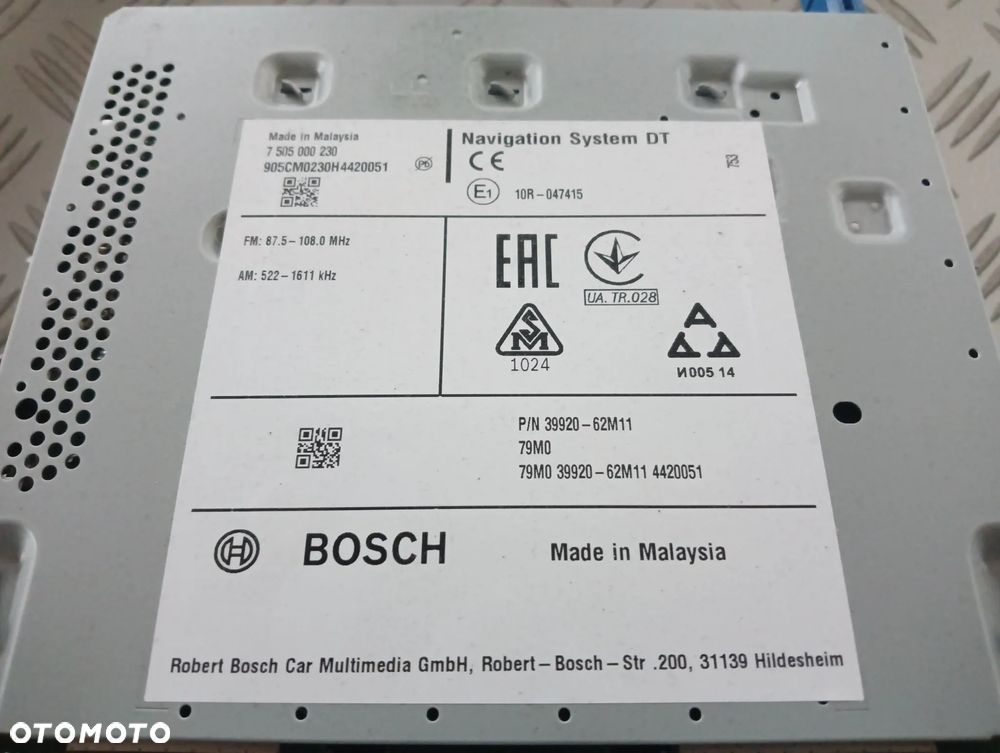 Suzuki SX4 S Cross lift 2016-> 39920-62M11 radio nawigacja - 3