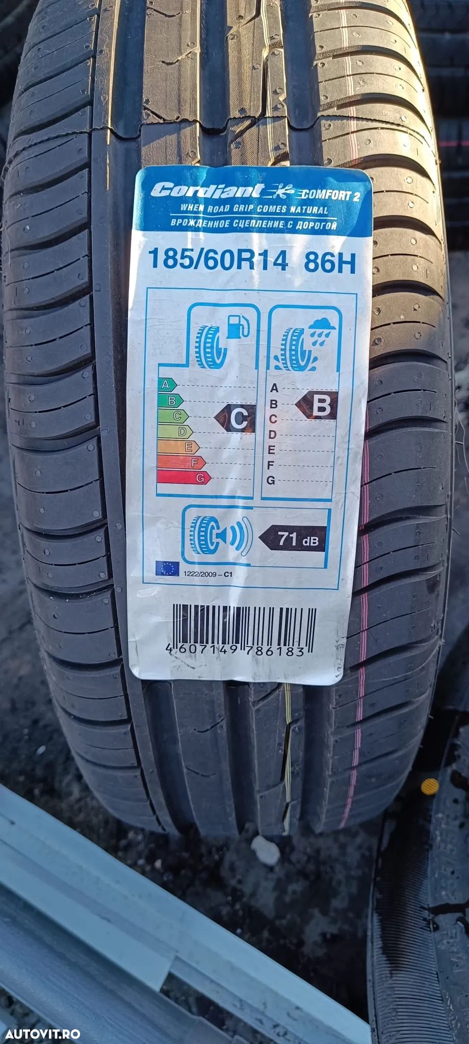ANVELOPE DE VARA 185/60R14 86H CORDIANT COMFORT 2 - 1