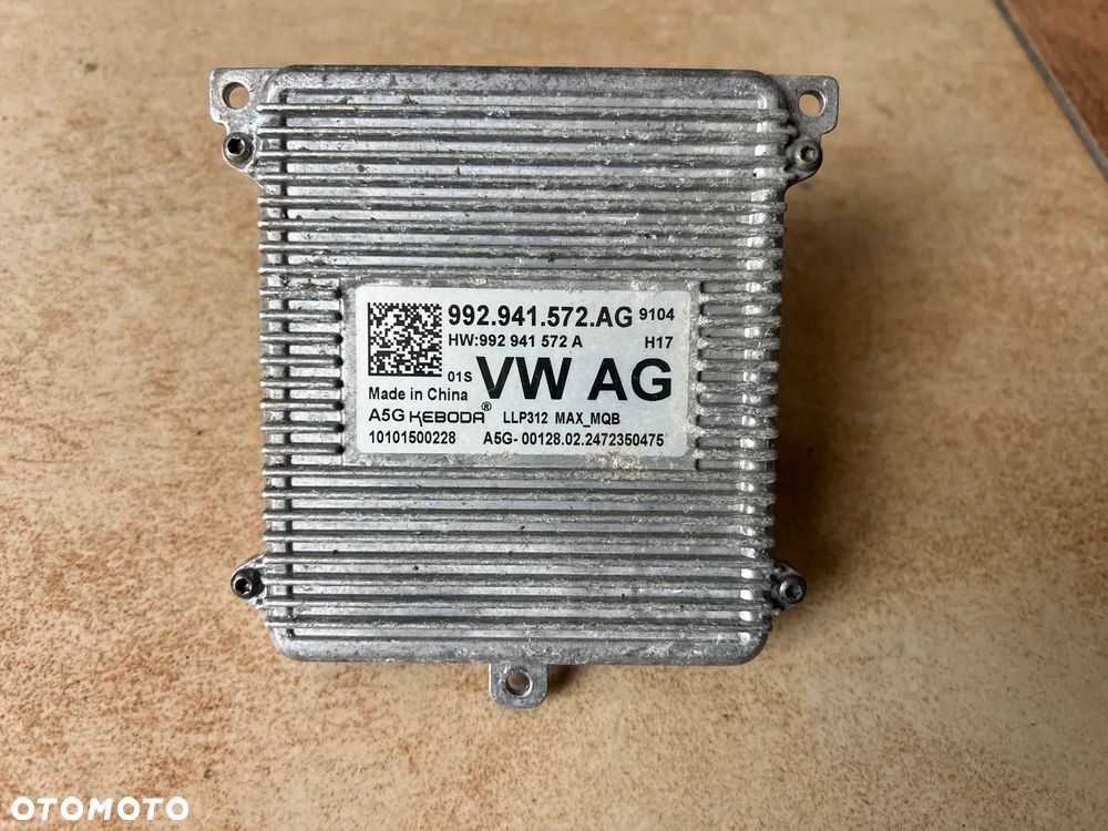 PRZETWORNICA MODUŁ LED ID.4 TIGUAN T7 ARTEON 992941572AG